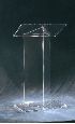 Plexiglas Acrylic V Podium Plex
